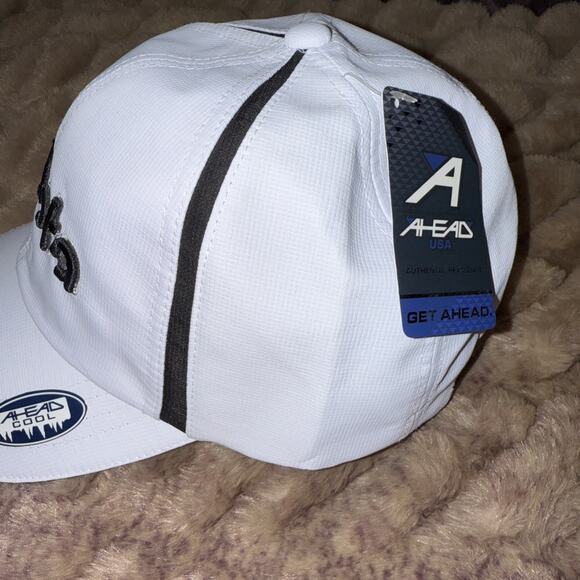 New Kubota Ball Cap, Hat, Authentic Mid-fit, Ahead USA, White under bill. - Picture 3 of 12